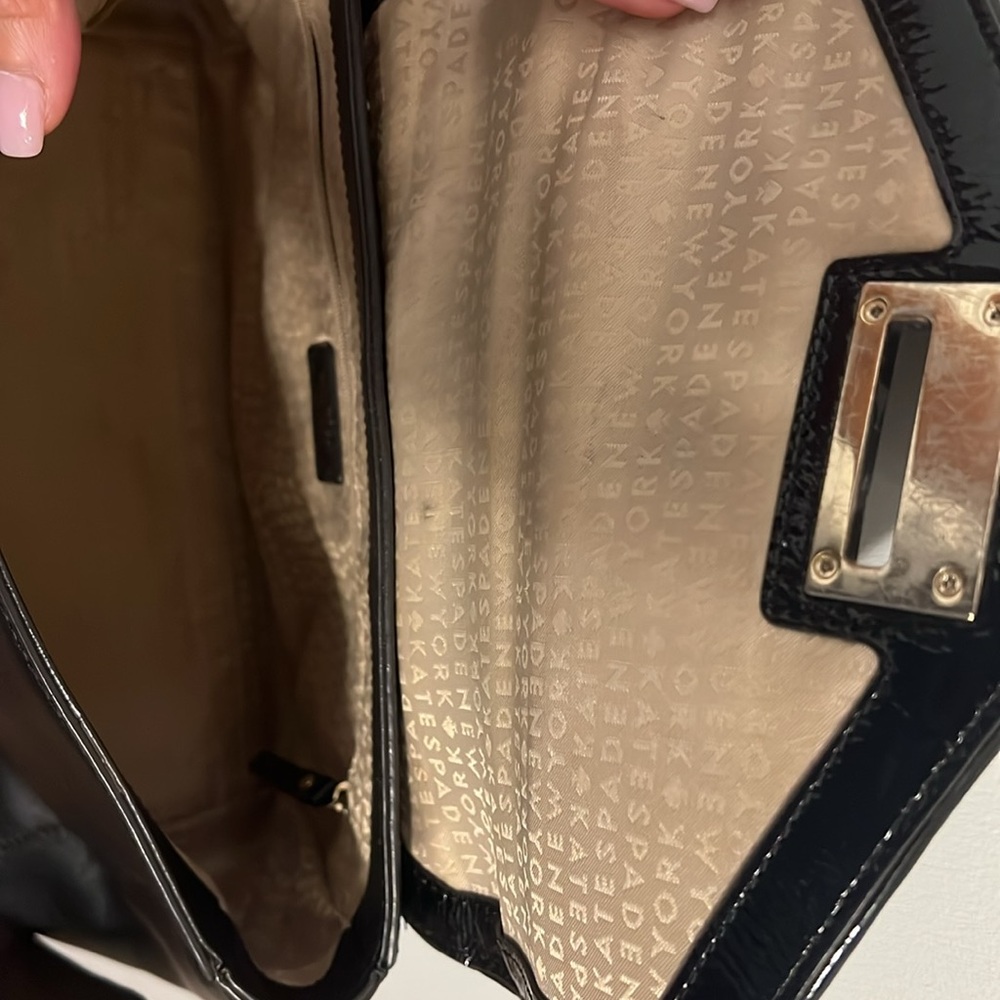⭐️ SALE ⭐️ Kate Spade Leather Jaguar Print Fur Lined Purse - Picture 4 of 7